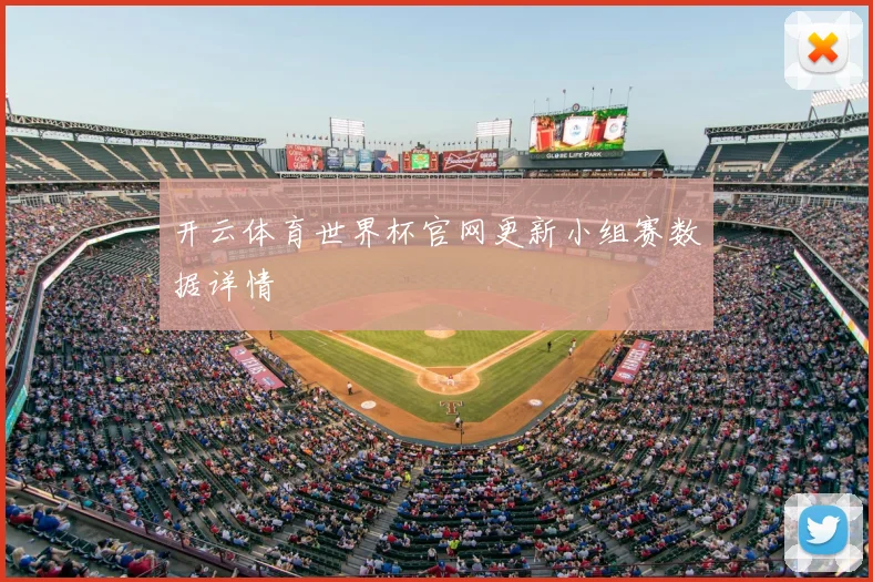开云体育世界杯官网更新小组赛数据详情